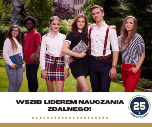 WSZiB liderem nauczania zdalnego!