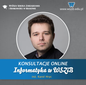 Informatyka w WSZiB – konsultacje